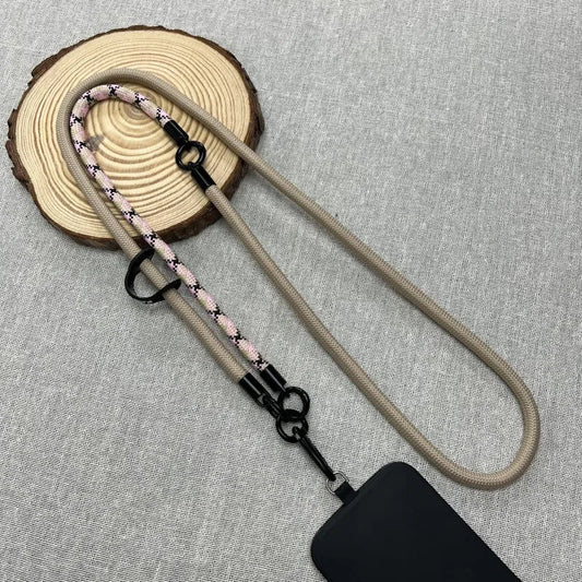 120CM Crossbody Neck Cord Lanyard – 8MM Detachable Wrist Strap, Anti-Lost Cell Phone Case Hang Chain for Outdoors