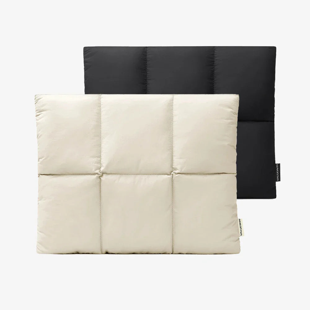 Comfy Puffy Laptop Bag 13-15 Inch — Shockproof, Ultra-Light Fluffy Notebook Sleeve for MacBook Air, Xiaomi, HP