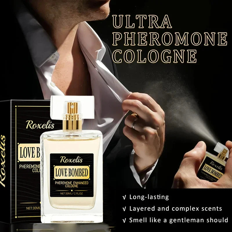 Pheromone Cologne for Men, Light Fresh Fragrance to Attract Women, Business Gentlemen’s Sexy Eau De Toilette