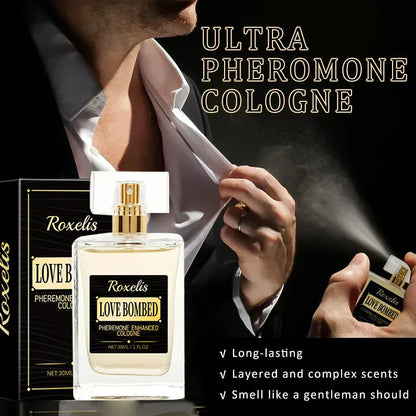 Pheromone Cologne for Men, Light Fresh Fragrance to Attract Women, Business Gentlemen’s Sexy Eau De Toilette