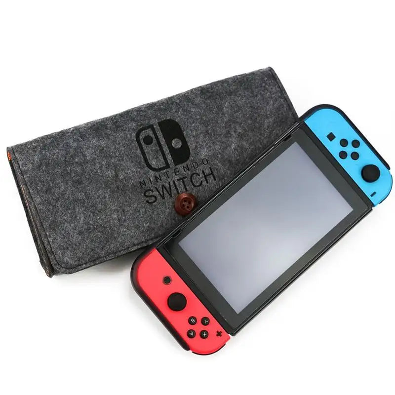 Fashionable Portable Protection: Nintendo Switch Storage Bag - Soft Shockproof NX Case for Gamer Accessories - Stylish Handbag for Game Host Protection