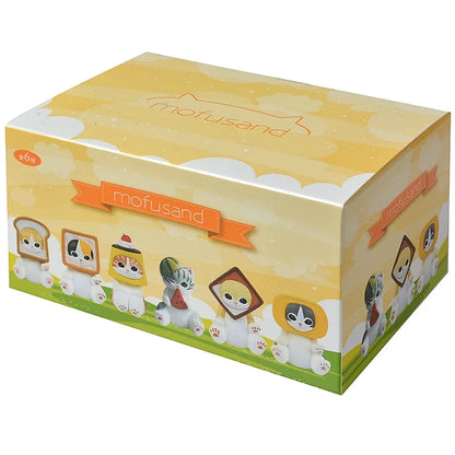 Mofusand Shark Cat Mini Figures - Cute Blind Box Animal Anime Ornaments for Kids and Collectible Gifts