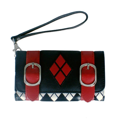 Buckle Decor Long Wallet for Women – Fashion Wallet with Multiple Card Slots & ID Window