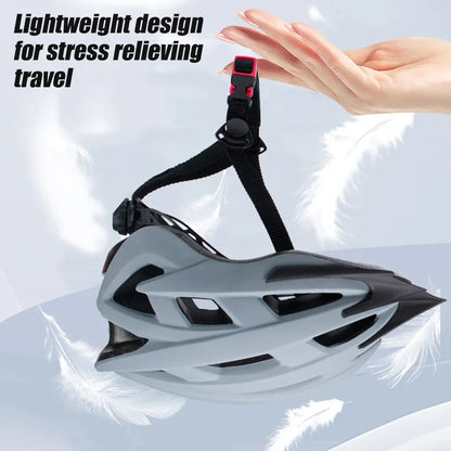 Bike Helmet for Adults - Lightweight with Adjustable Side & Chin Strap, Fits 58-62cm, Men & Women Cycling Accessories