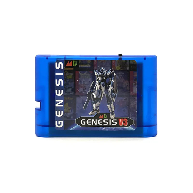 Mega Drive V3.0 Pro EDMD Remix Game Cartridge – 16-Bit Retro Game for SEGA MegaDrive/Genesis (US/JP/EU)