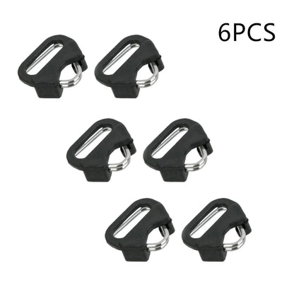 Camera Strap Split Triangle Ring Buckle Set 6Pcs — Belt Hook Replacement for Fujifilm Leica Nikon Olympus Pentax Panasonic