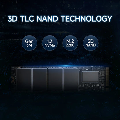 Fanxiang S500 Pro M.2 SSD 512GB, 1TB, 2TB - 3500MB/s NVMe PCIe 3.0 Internal Solid State Drive for Laptop & Desktop