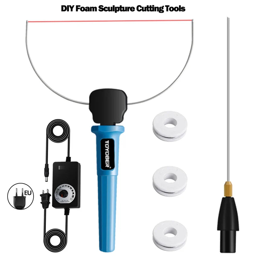 Electric Foam Cutter Kit – Hot Wire Foam Carving Pen for Styrofoam Crafts and Sculpture Cutting Tools
