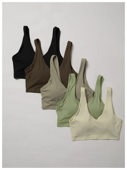 2PCS Seamless Women’s Yoga Set – Long Sleeve Crop Top & Leggings Workout Outfit, Athletic Gym Sportswear