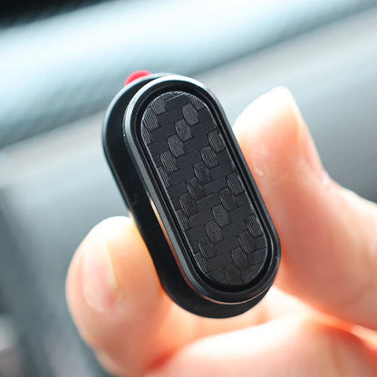 Car Invisible Small Hooks – Carbon Fiber Self-Adhesive Dashboard Wall Hook for USB Cable, Headphones, Keys, Car Interior Organizer