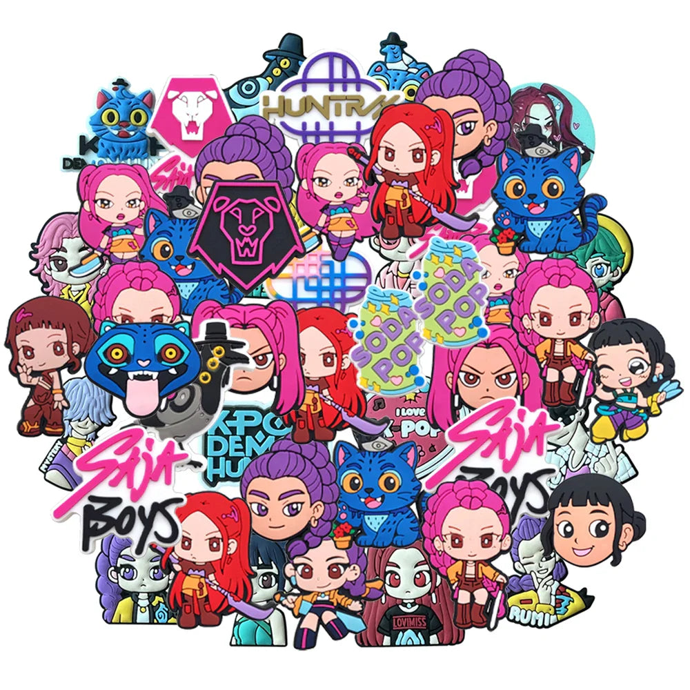 KPop Demon Hunters Shoe Charms – Premium Clog Decorations & Popular Shoe Accessories