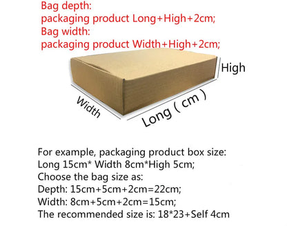INPLUSTOP 50PCS White Thick Express Bags – Waterproof Clothing Packaging with "THANKS" Print, Courier Envelope Pouches