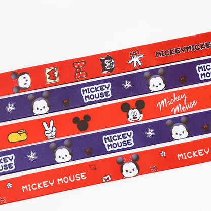 Disney Mickey ID Card Holder Lanyard – Girls Door Card Case, Hanging Rope Badge Holder, Neck Strap for Business Cards, Small Gift