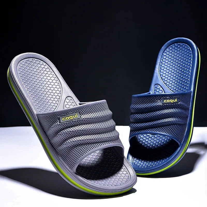 Men’s EVA Non-Slip Bathroom Slippers – Soft Comfortable Indoor Summer Home Slides