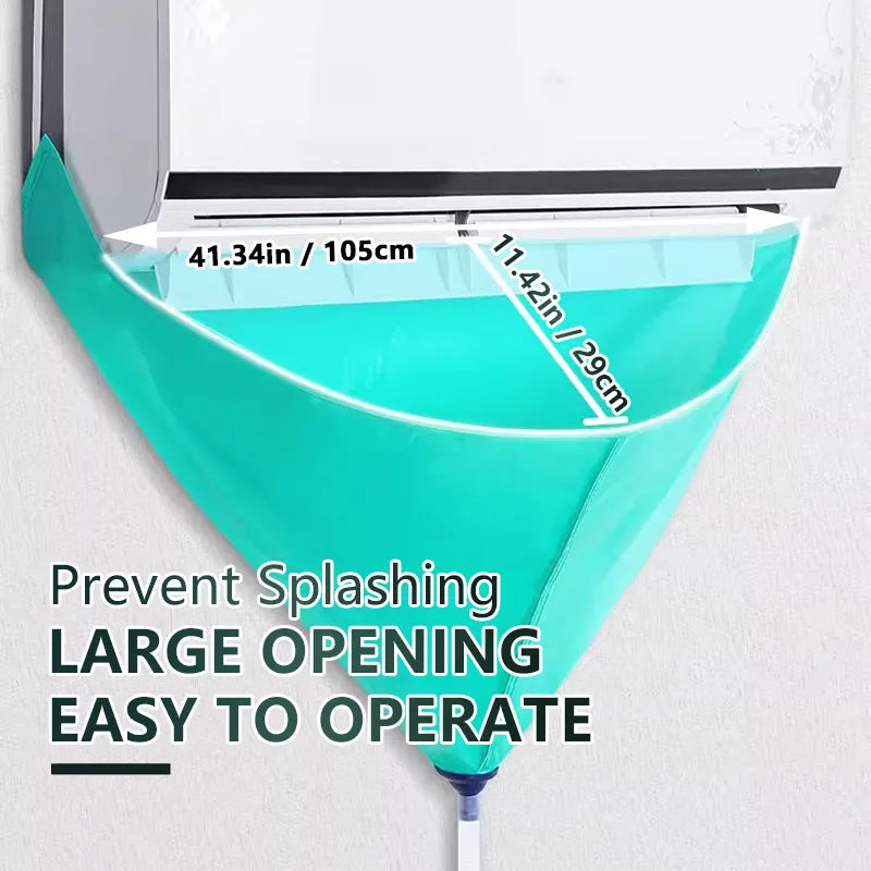 Leak-proof Air Conditioning Cleaning Kit - Complete Set with Disassembly-Free Clean Tools and Water Pipe