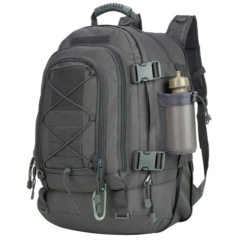 65L Tactical Outdoor Backpack — Large Capacity Military Hiking & Camping Rucksack for Men