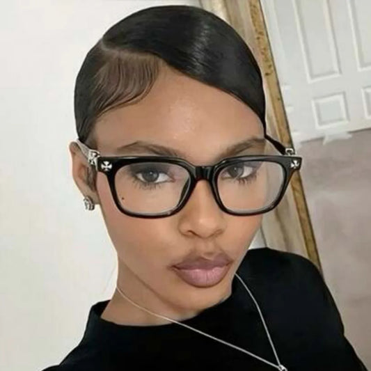 Fashionable Retro Anti Blue Light Glasses for Men & Women – European & American Style Lightweight Computer Eyewear with Blue Light Protection