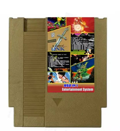 FOREVER DUO NES 852-in-1 Game Cartridge – 1024MBit Flash Chip with 405+447 Games for NES Console