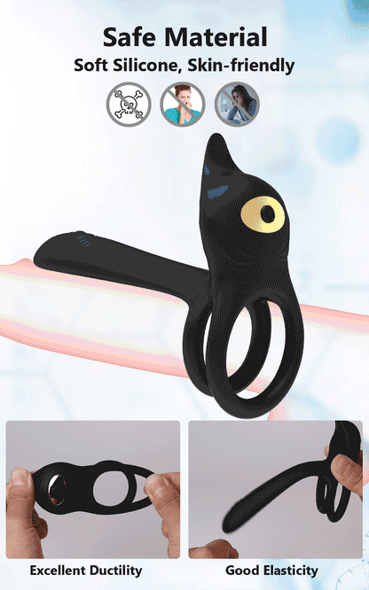 Wireless Remote Vibrating Penis Ring – Couples Cock Ring Stimulator for Delay Ejaculation and Enhanced Pleasure