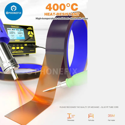 High-Temperature Polyimide Tape – Mechanic PCB & Battery Protection Wrap for Phone Circuit Board Repair