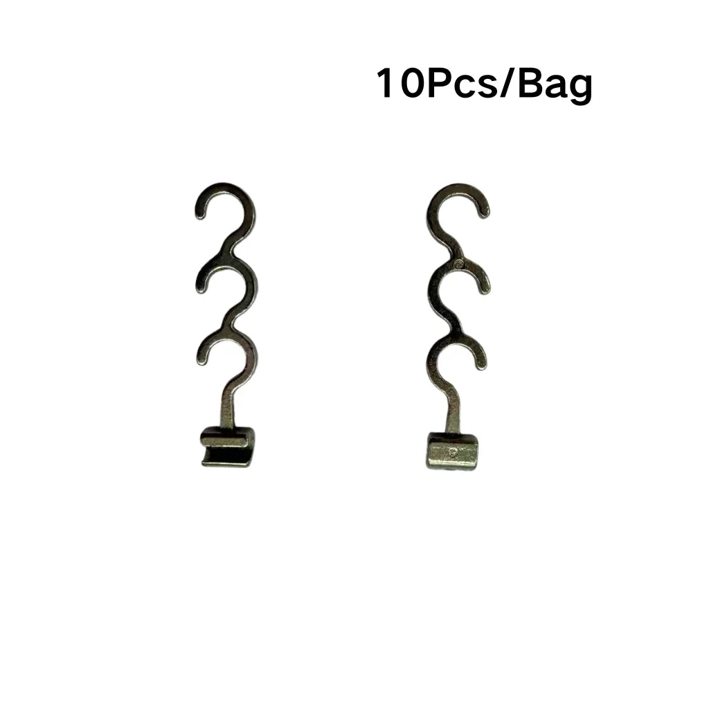 Orthodontic Lingual Button & Crimpable Hook Set – Metal Bondable Dental Traction Eyelets & Accessories for Dentistry Use