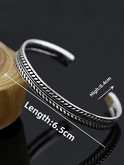 Fashion Animal Accessories – Goth Hip Hop Dragon Head Open Men’s Bracelet, Viking Bangle Cuff, Couple Jewelry