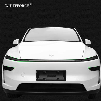 Tesla Model Y 2025 TPU Blackened Headlight & Taillight Protective Film – Juniper Color Changing Film