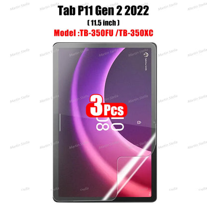 3Pcs Paper-Like Screen Protector for Lenovo TAB M10, M9, M8, M11, P12 Pro, P11 – Non-Glass Protector for 1st, 2nd & 3rd Gen