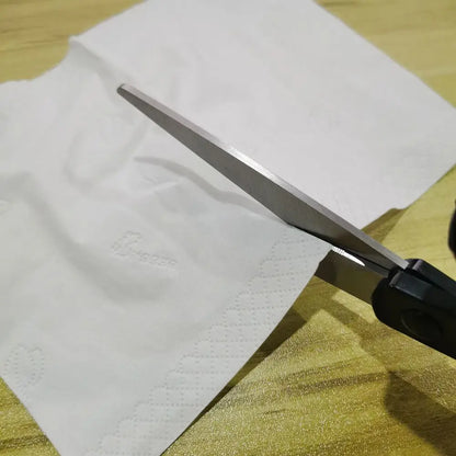 Professional Laser-Guided Stainless Steel Scissors — Quick-Cut Fabric & Home Craft Sewing Scissors