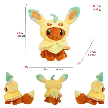 Eevee Evolution Plush Toys – Umbreon, Espeon, Jolteon & More Soft Stuffed Cartoon Collection