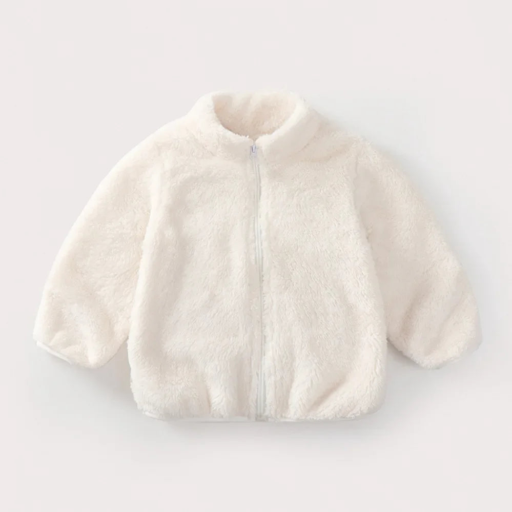 Kids Winter Coats 2024 - New Warm Fleece Jacket for Boys & Girls, Autumn & Spring Outerwear for Children