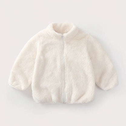 Kids Winter Coats 2024 - New Warm Fleece Jacket for Boys & Girls, Autumn & Spring Outerwear for Children