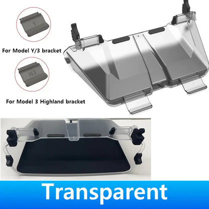 Herval Under-Screen Storage Tray for Tesla Model Y/3 2021-2025 Highland – Hidden Anti-Slip Storage Box