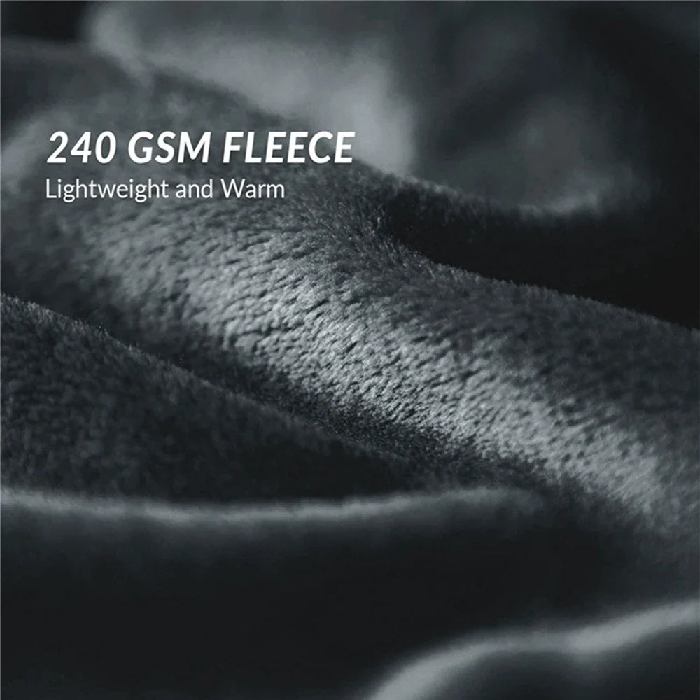 Spring & Winter Flannel Blanket – Soft, Fluffy Coral Fleece Sofa Cover & Bedspread, Solid Blue & Black Plush Blanket for Beds