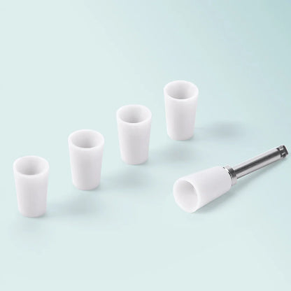 JoyDental 20pcs Dental Silicone Composite Polishers – 3 Shapes (Cup, Inverted Cone, Point) 2.35mm for Finishing & Polishing