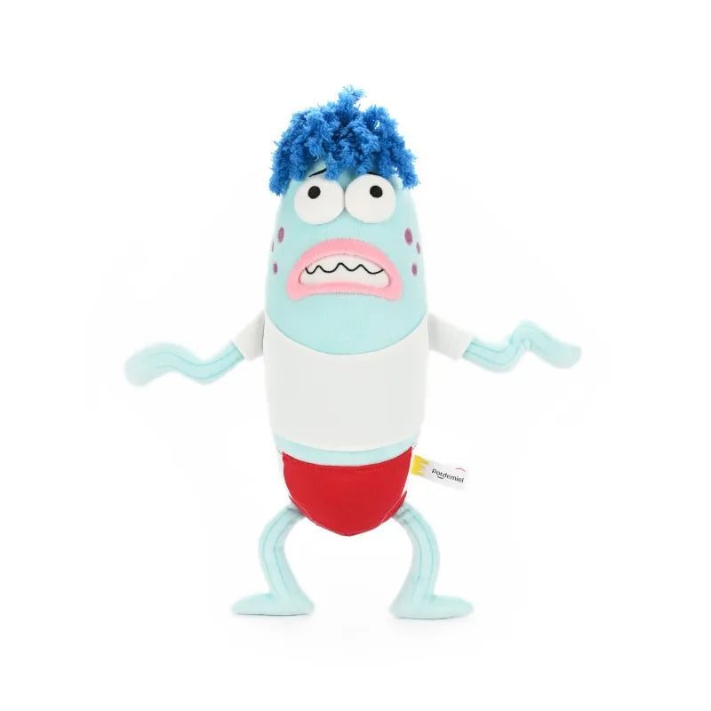 SpongeBob Ugly-Cute Fish Plush Keychain - Funny Kawaii Bag Charm & Gift Decoration