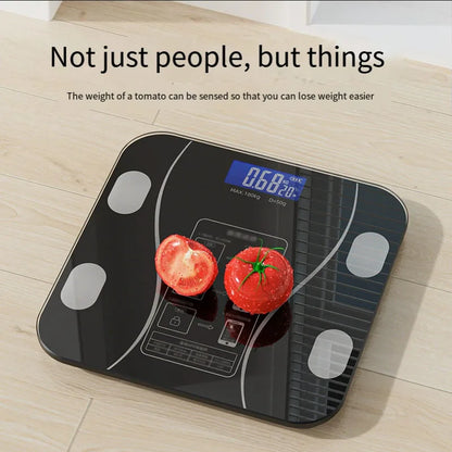 LED Smart Body Fat Scale — Bluetooth Digital Weight & Body Composition Scale with App Sync for Weight Loss