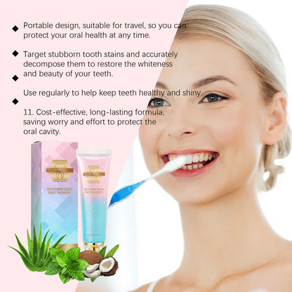 Niacinamide Whitening Toothpaste – Stain Removal, Plaque Reduction & Fresh Breath