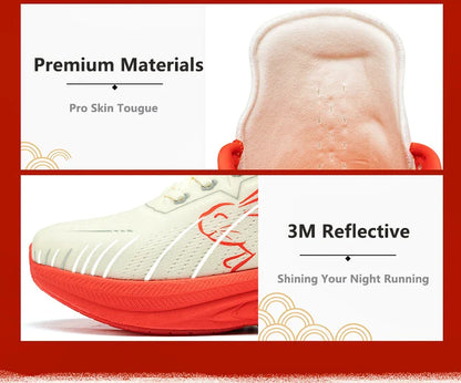 ONEMIX 2024 New Sneakers – Heavyweight Buffer Running Shoes for Men, Non-Slip, Breathable, Lightweight Outdoor Sport Shoes