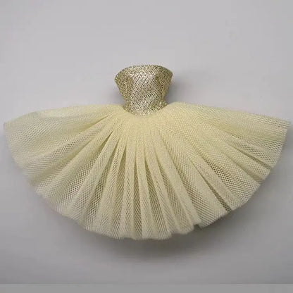 Chest Wrap Wedding Dress Skirt – Blythe, Licca, Azone OB22/OB24 Doll Dress-Up Accessories