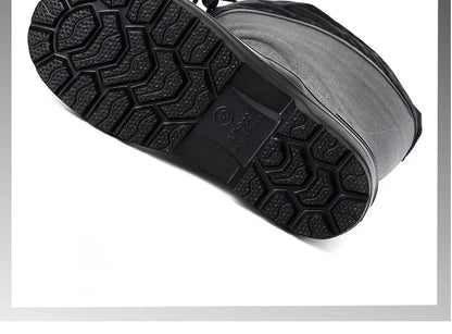 2025 Men’s High-Quality EVA Rain Boots – Non-Slip, Waterproof Winter Snow & Work Shoes with Platform