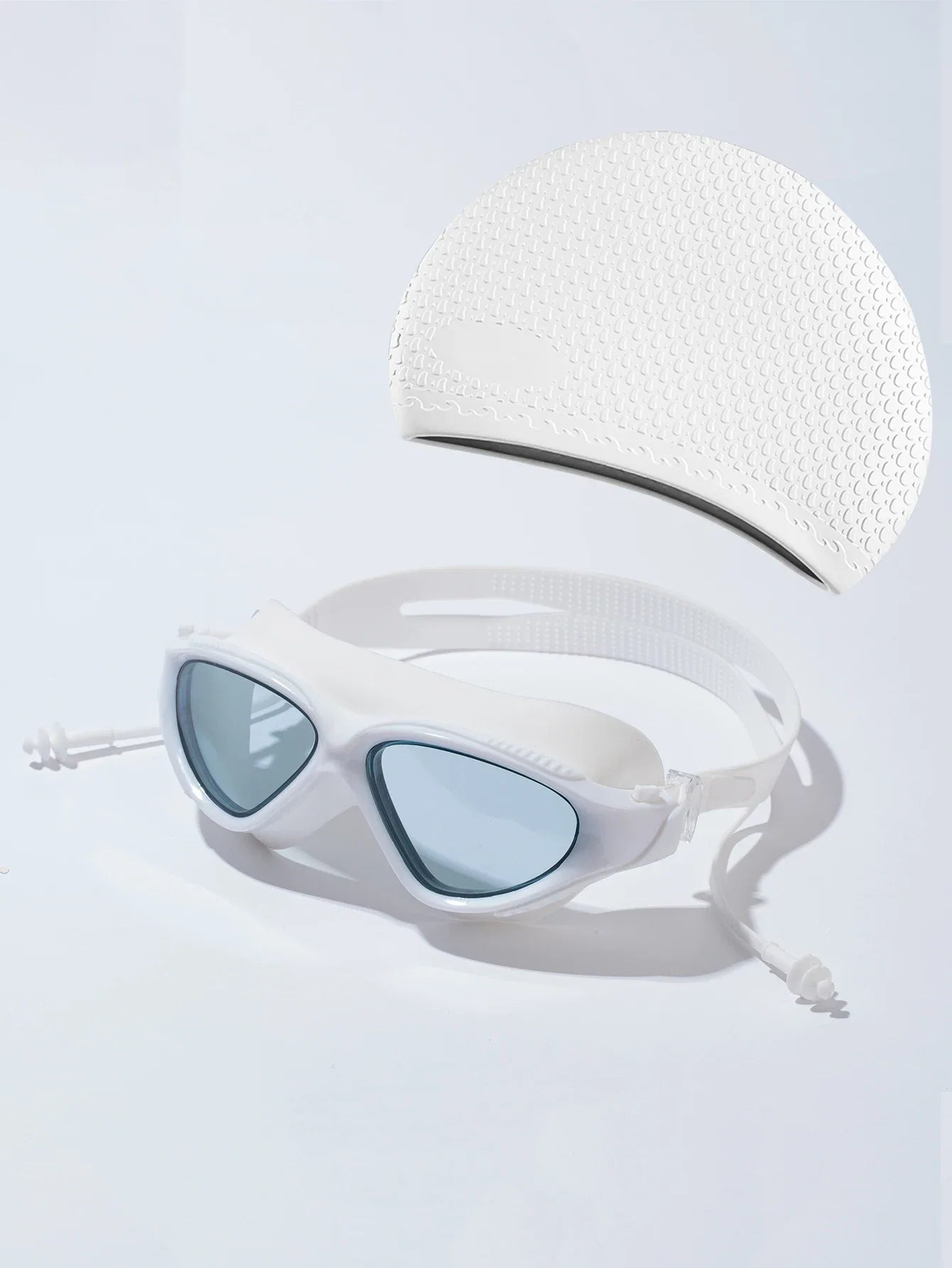 Seasprint Swimming Goggles - Anti-Fog UV Protection Waterproof Adjustable Silicone Swim Glasses