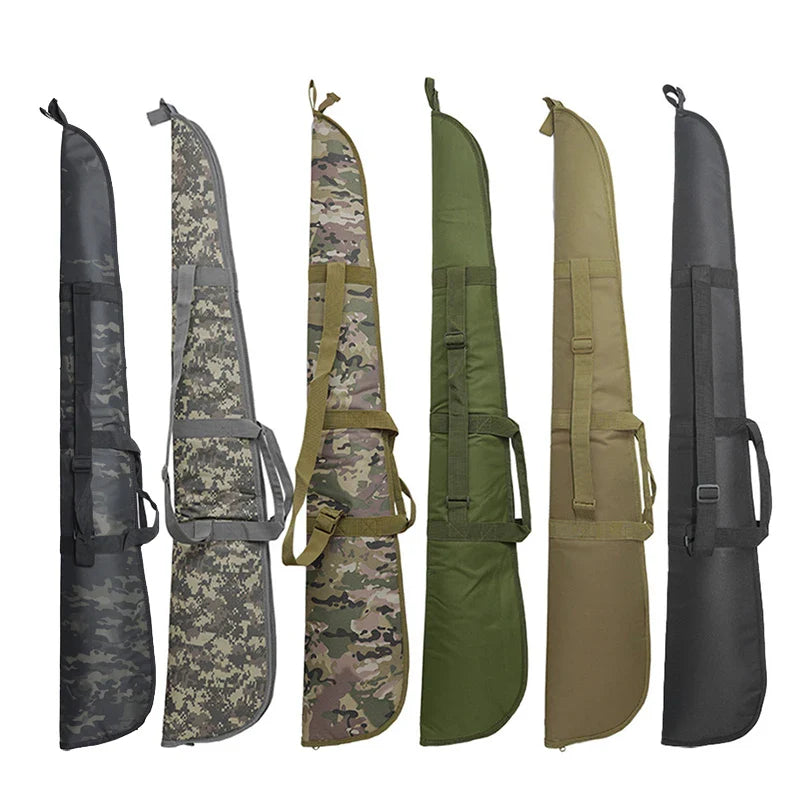 Outdoor Tactical Air Cushion Shoulder Gun Bag – Protective Long Rifle Backpack Storage Case for Hunting & Equipment Transport