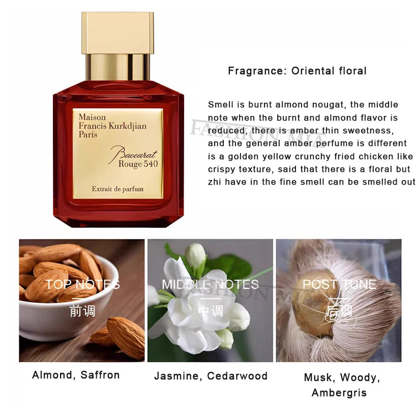 70ml Original Brand Perfume – Long-Lasting Women's Fragrance, Sexy Lady Parfum & Antiperspirant Scent for Men and Women