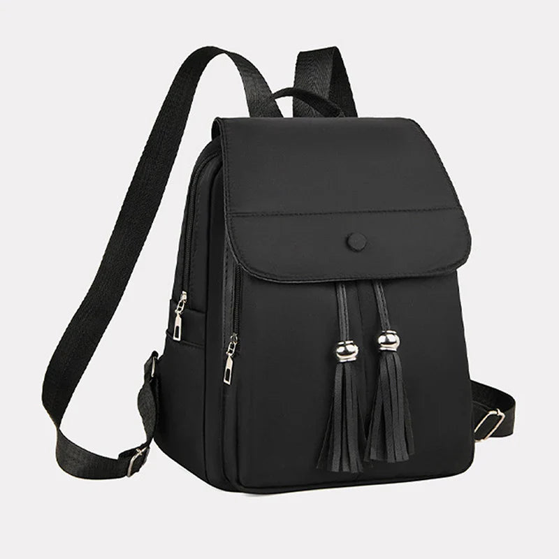 Mini Women's Backpack - Casual Lightweight Nylon Daypack, Strong Small Pack for Cycling, Hiking, Camping, Trendy Travel Bags for Girls