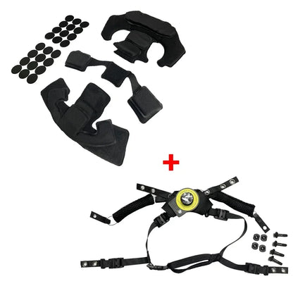 Team Wendy Helmet Chin Strap – Hanging Suspension System for FAST MICH Tactical Airsoft Helmet Accessories
