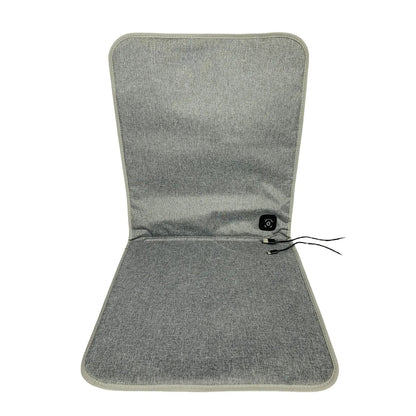 USB Waterproof Heated Seat Cushion 90x43cm – 3 Temperature Settings Winter Heating Pad for Car, Office & Home