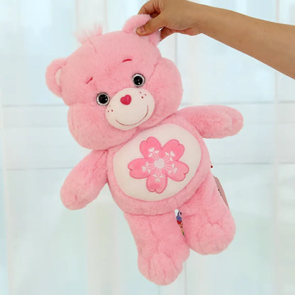 Care Bears Kawaii Plush Toys — 22/33/45cm Pink Sakura Soft Stuffed Cartoon Bears, Cute Gift for Girls & Boys