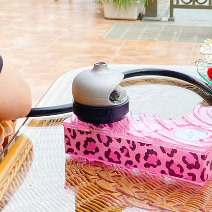 XISHI Aluminum Hookah Charcoal Holder: Accessory with Heat Keeper Base - Shisha Charcoal Holder for Enhanced Hookah Experience