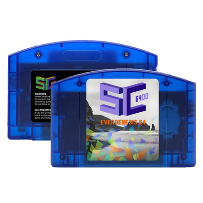 SC64 Open Source N64 Game Cartridge – 800-in-1 N64 Game Card with Free 16GB Card, 64DD Games Supported